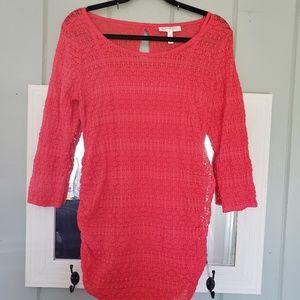Jessica Simpson Lace Maternity Blouse